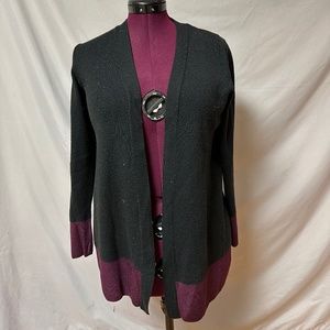 Max Studio open front cardigan